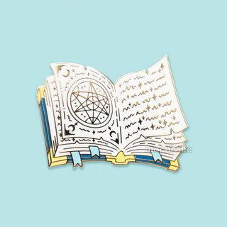 Wizard's Grimoire Pin