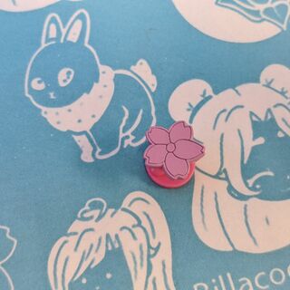 Pink Mini Sakura Spacer Pin