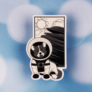 Artist Series 1 "Mars Woofer" Die Cut Sticker