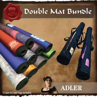 Double Adler 36" x 48" Game Mat Bundle
