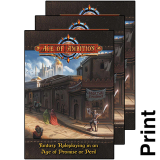 Age of Ambition game line (Print)