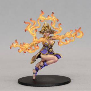 Fire Witch Dancing Pose - Safe For Work