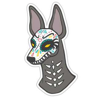 Xolo Dog Vinyl Sticker