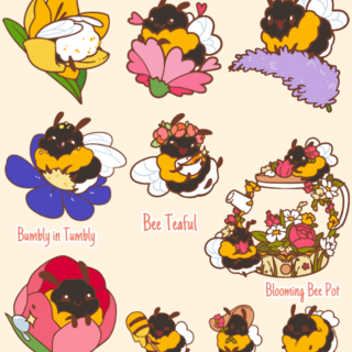 Floral Bumble Tea Party (Prior Project)