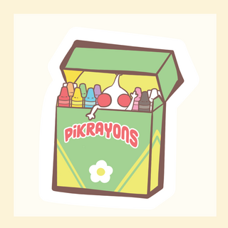Additional Pikrayon Sticker (3in)