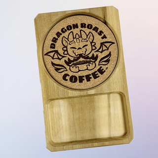 Wooden Logo Dice Tray