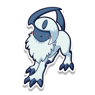 Night creature sticker