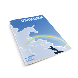 Unikorn #1 comic (rainbow variant)