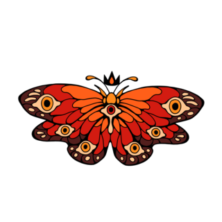 Preorder Pins - Monarch Butterfly Angel