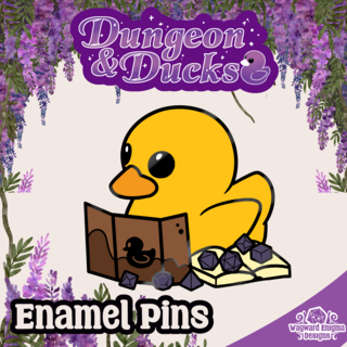 Dungeon and Ducks Pins