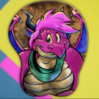 Heidi the Dragon Mousepad