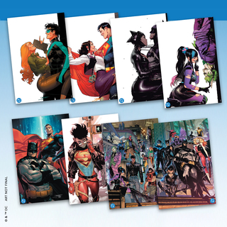 DC Art of Jorge Jimenez Mini-Print Set of 8