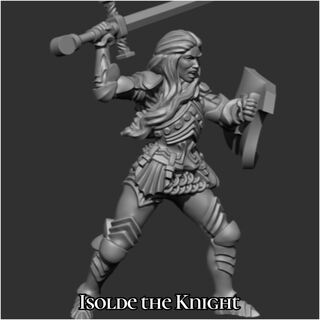Isolde the Knight- Blackhearts Infantry