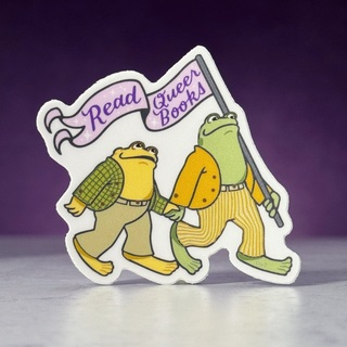 Frog & Toad Marching Sticker