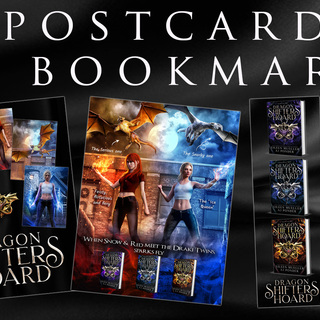 Printed Double-sided Postcard & Bookmark incl. shipping