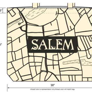 Salem Canvas Tote Bag