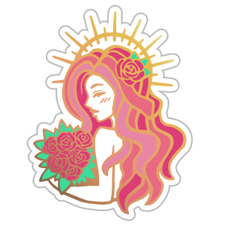 Persephone collab sticker