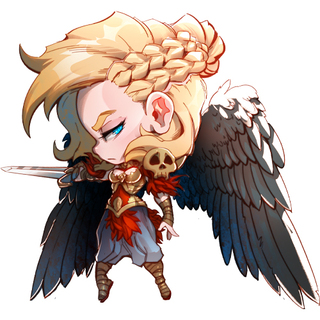 Sticker: Viking Age Kirby Chibi