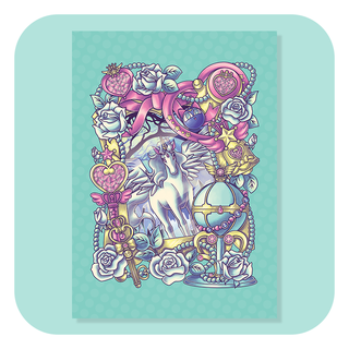 A4 Print - Guardian In The Dream Mirror