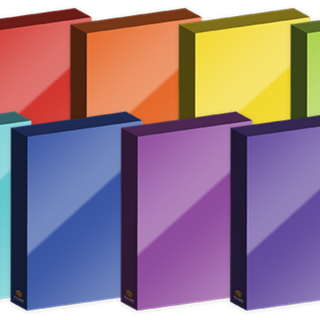 Cubeamajigs Series 2, 10 Pack - Rainbow