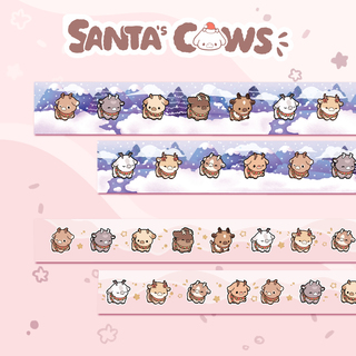 Santa's Cows | Washi Tapes