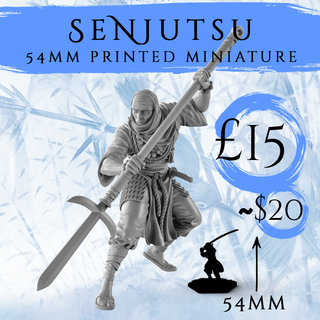 Senjutsu - 54mm Printed Miniature