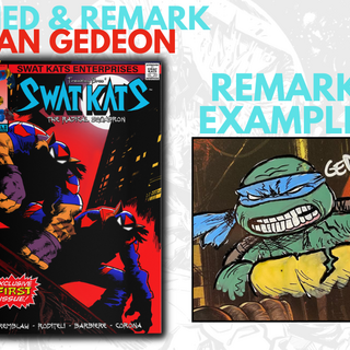 Swat Kats #1 | Cover C by Juan Gedeon (Signed & Remark)