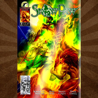 Snow Paw #2 Metal Cover By Carlos Herrera