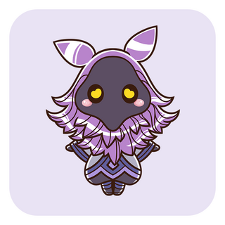 Genshin Impact Abyssal Mage Electro Enamel Pin