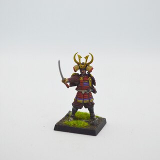 Samurai Taisho Akamori whit Katana