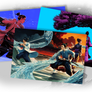 'The Sword of Kaigen' Art Print Bundle