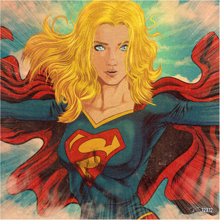 Supergirl Art Print