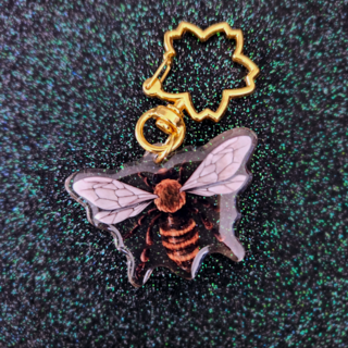 Acrylic Charm - Bee