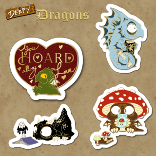 Misfit Derpy Stickers