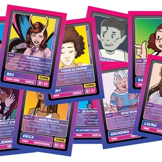 5 "Bi Visibility" Pack 1 Trading Cards