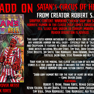 $20 SATAN'S CIRCUS OF HELL TPB signed