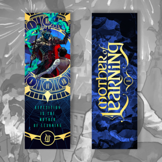 'Mother of Learning: ARC 1' Deluxe Foil Bookmark