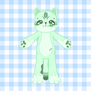 Clover the Cat Plush (Gastroparesis)