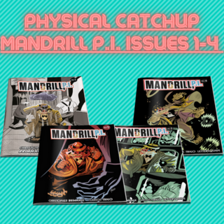 MANDRILL P.I. Issues #1-4 Physical Catchup