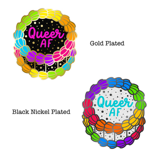 Queer AF Cake Pin