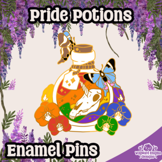 Enchanted Potion Enamel Pin
