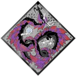 Dragon of the North Ao Shun Enamel Pin - Preorder