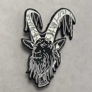 Baphomet Goat Glow in the Dark Enamel Pin - Beneath, Black Phillip, Witch, VVitch