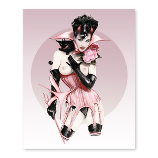 'Dita and Aleister' – 8" x 10" Giclée Print (Signed)