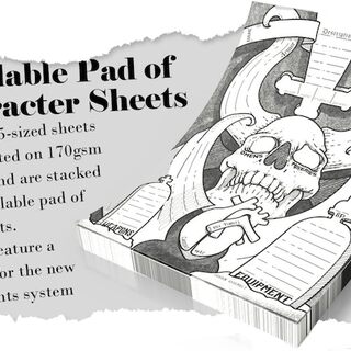 Character Sheet Pad