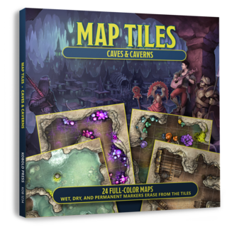 Map Tiles: Caves & Caverns