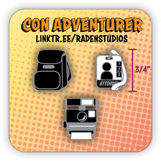 Con Adventurer Mini Pins