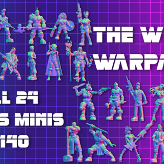 The Whole Warparty (All 24 Classes Minis)