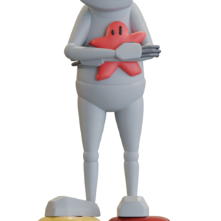 Exclusive 8 Inch Collectible "Let's Play!" Robot