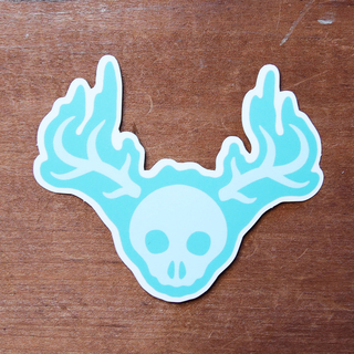 Ghost Deer Sticker